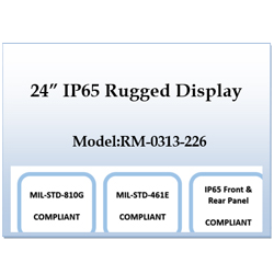 Military Grade Rugged 24 Display