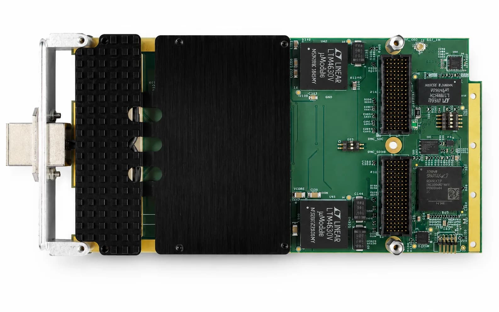 V1160 dual-port 100G rugged Ethernet XMC card